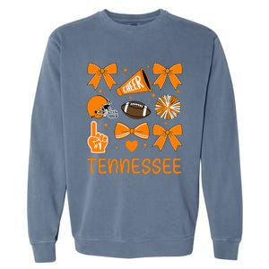 Tennessee Bow Orange For Tn Lovers Garment-Dyed Sweatshirt