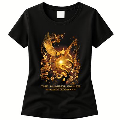 The Ballad Of Songbirds And Snakes Movie Poster Keyart Womens T-Shirt