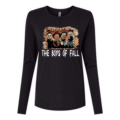 The Boys Of Fall Womens Cotton Relaxed Long Sleeve T-Shirt