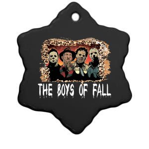 The Boys Of Fall Ceramic Star Ornament