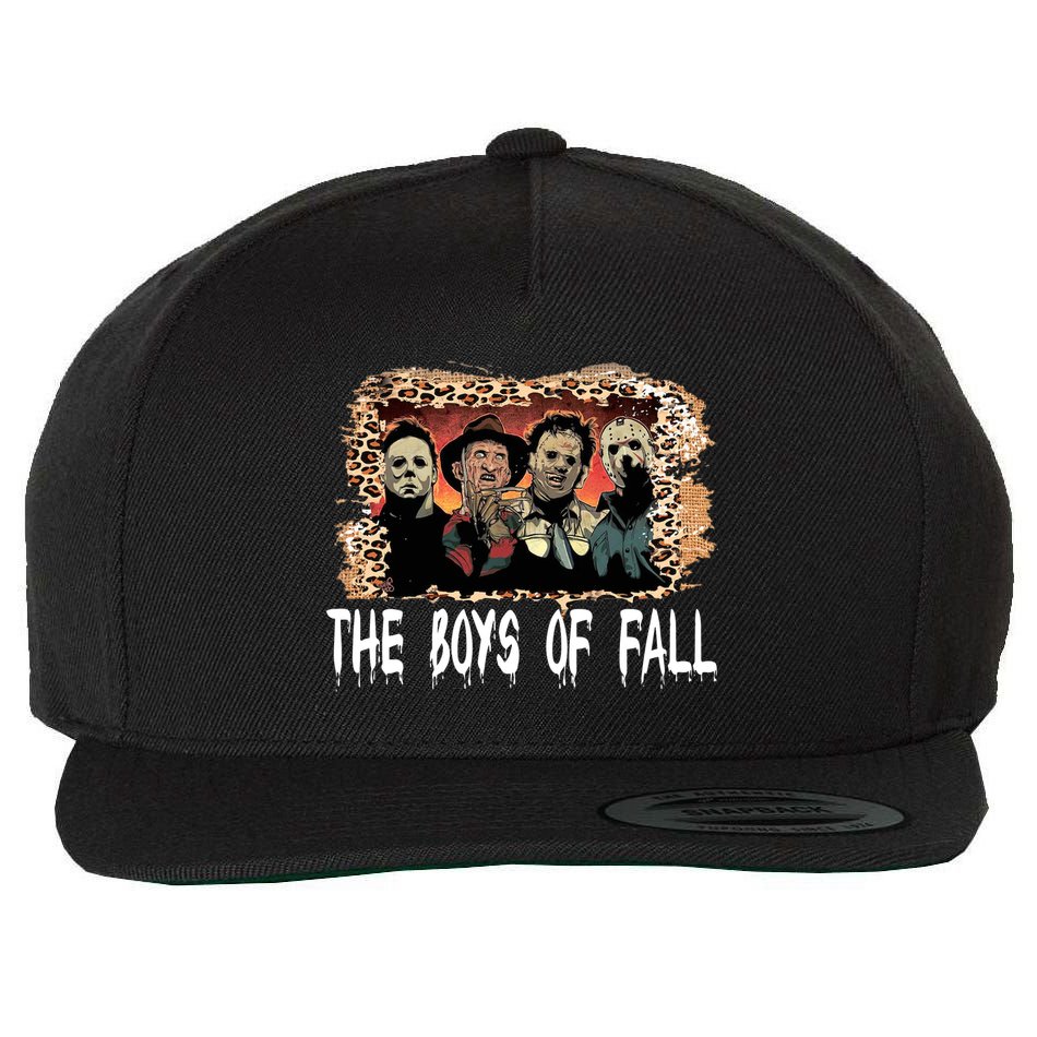 The Boys Of Fall Wool Snapback Cap
