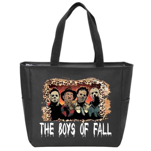 The Boys Of Fall Zip Tote Bag