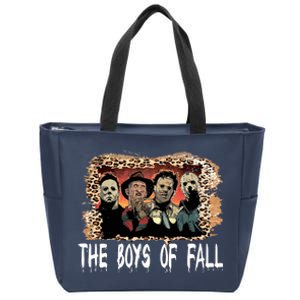 The Boys Of Fall Zip Tote Bag