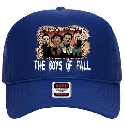 The Boys Of Fall High Crown Mesh Back Trucker Hat