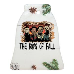 The Boys Of Fall Ceramic Bell Ornament