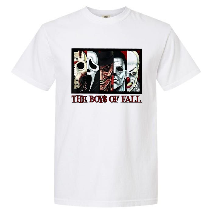 The Boyss Of Fall Horror Films Halloween Garment-Dyed Heavyweight T-Shirt