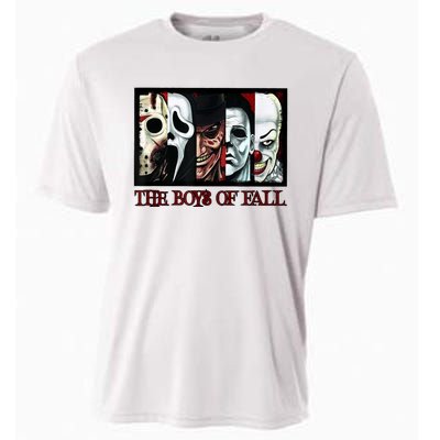 The Boyss Of Fall Horror Films Halloween Cooling Performance Crew T-Shirt