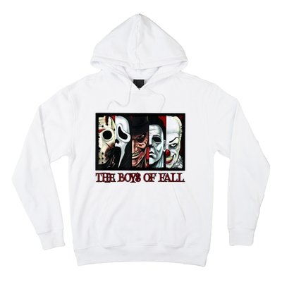 The Boyss Of Fall Horror Films Halloween Hoodie