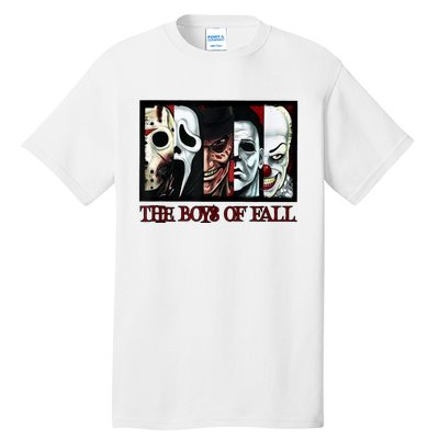 The Boyss Of Fall Horror Films Halloween Tall T-Shirt