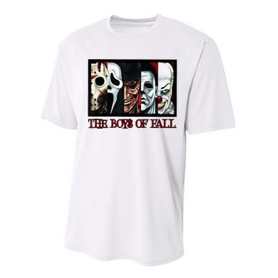 The Boyss Of Fall Horror Films Halloween Performance Sprint T-Shirt