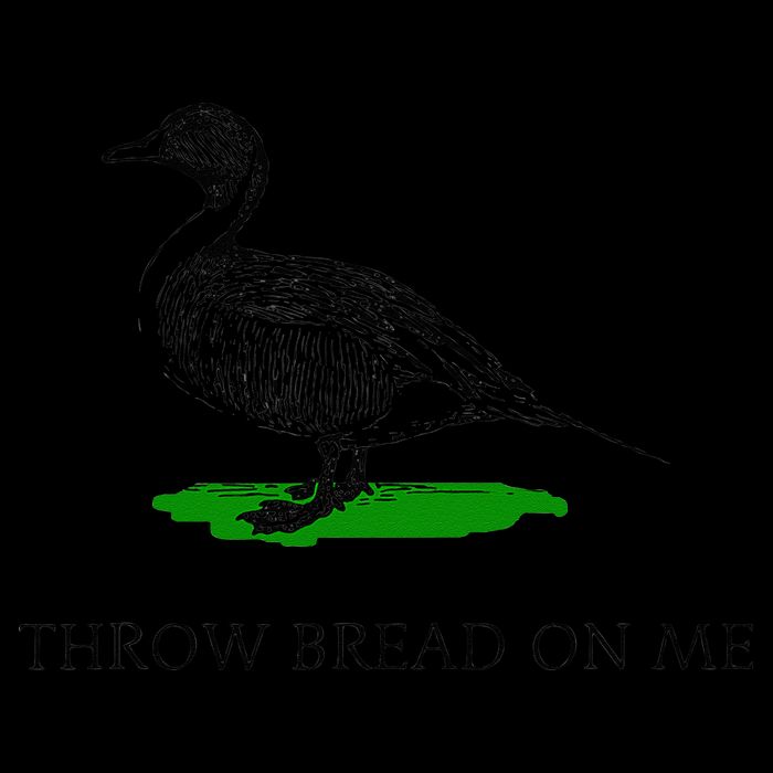 Throw Bread On Me Funny Duck Apparel 16oz Travel Tumbler