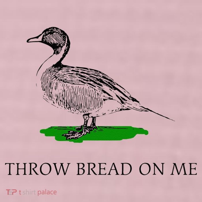 Throw Bread On Me Funny Duck Apparel 25L Jumbo Tote