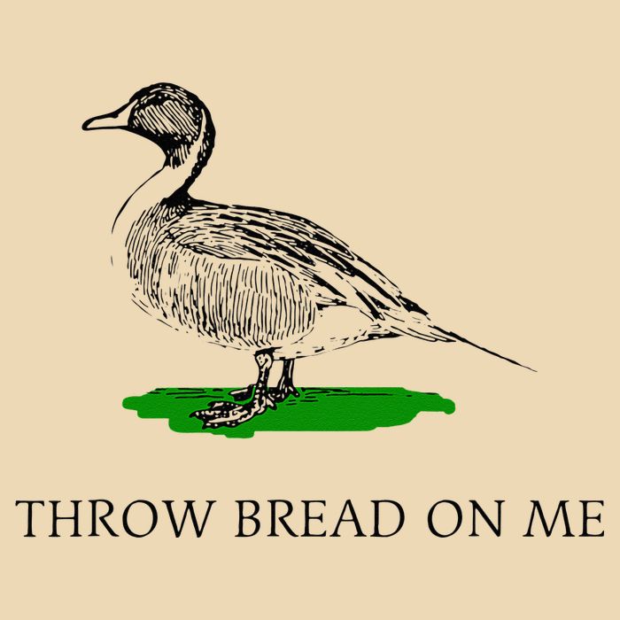 Throw Bread On Me Funny Duck Apparel Bag