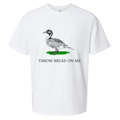 Throw Bread On Me Funny Duck Apparel Sueded Cloud Jersey T-Shirt