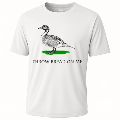 Throw Bread On Me Funny Duck Apparel Performance Shirt