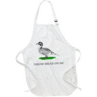Throw Bread On Me Funny Duck Apparel Apron