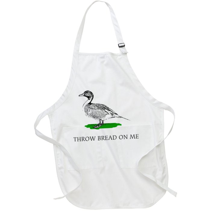 Throw Bread On Me Funny Duck Apparel Apron