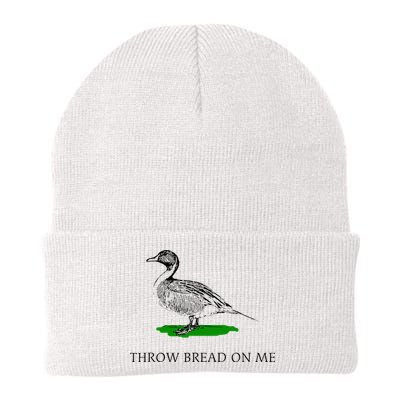 Throw Bread On Me Funny Duck Apparel Beanie