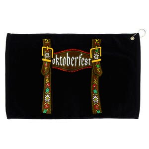 Traditional Bavarian Oktoberfest 24 Lederhosen Beer Drinkin Grommeted Golf Towel