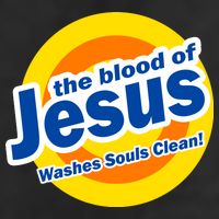 The Blood Of Jesus Washes Souls Clean Adult Drive Performance Visor