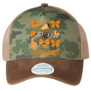 Tennessee Bow Orange For Tn Lovers Football Legacy Tie Dye Trucker Hat