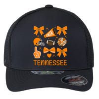 Tennessee Bow Orange For Tn Lovers Football Flexfit Unipanel Trucker Cap