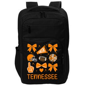 Tennessee Bow Orange For Tn Lovers Football Impact Tech Backpack