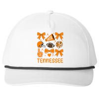 Tennessee Bow Orange For Tn Lovers Football Snapback Five-Panel Rope Hat