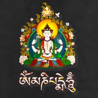 Tibetan Buddha Om Mani Padme Hum Amitabh Adult Drive Performance Visor