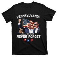 Trump Butler Pennsylvania Never Forget 2024 T-Shirt