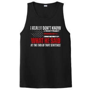 Trump Biden Presidential Debate 2024 Funny PosiCharge Competitor Tank