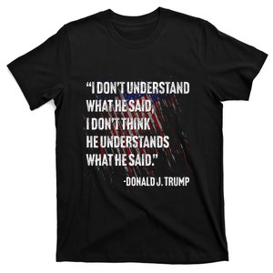 Trump Biden Presidential Debate 2024 Funny T-Shirt