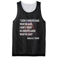 Trump Biden Presidential Debate 2024 Funny Mesh Reversible Basketball Jersey Tank