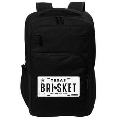 Texas Brisket Pitmaster BBQ Lover Smoker Grilling Impact Tech Backpack