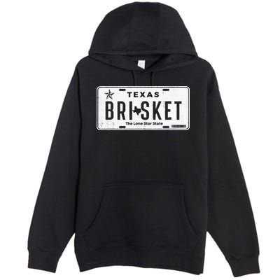 Texas Brisket Pitmaster BBQ Lover Smoker Grilling Premium Pullover Hoodie
