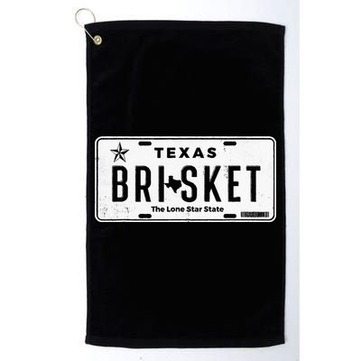 Texas Brisket Pitmaster BBQ Lover Smoker Grilling Golf Towel