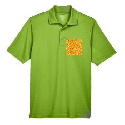 Tropical Banana Pattern  Men's Origin Performance Piqué Polo