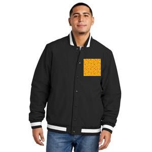 Tropical Banana Pattern  Insulated Varsity Jacket