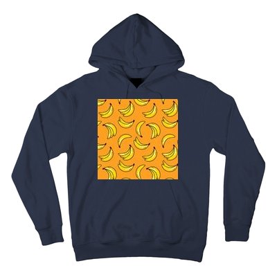 Tropical Banana Pattern  Hoodie