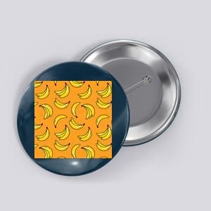 Tropical Banana Pattern  Button