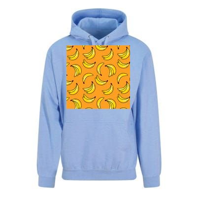 Tropical Banana Pattern  Unisex Surf Hoodie