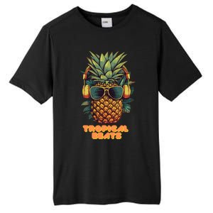 Tropical Beats Pineapple DJ Fun and Unique Summer Style Tall Fusion ChromaSoft Performance T-Shirt