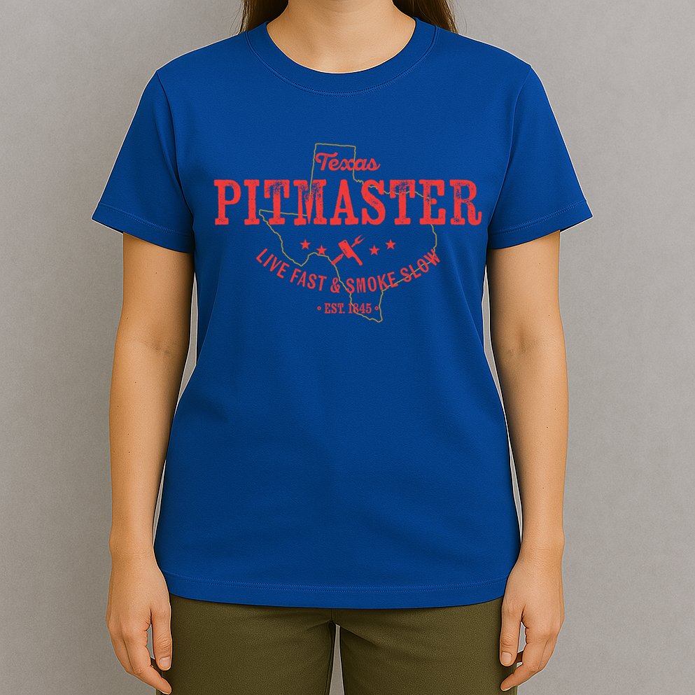Texas Bbq Pitmaster For Meat Smoking Grilling Barbecuing Dad Meaningful Gift T-Shirt