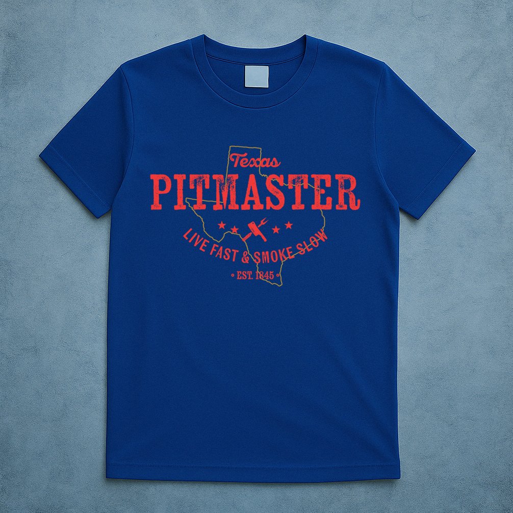 Texas Bbq Pitmaster For Meat Smoking Grilling Barbecuing Dad Meaningful Gift T-Shirt