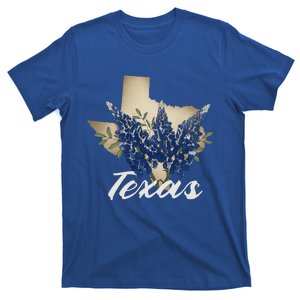 Texas Bluebonnet Pride With Spring Wildflowers T-Shirt