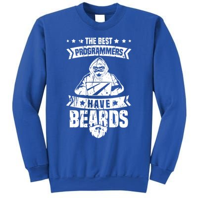 The Best Programmers Have Beards Funny Gift Developer Programming Funny Gift Sweatshirt