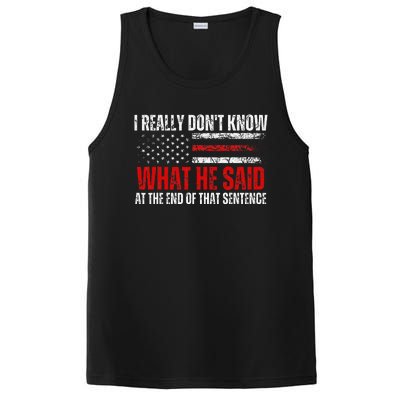 Trump Biden Presidential Debate 2024 Funny Quote PosiCharge Competitor Tank