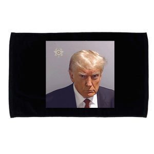 The Booking Photo Of Donald Trump Microfiber Hand Towel