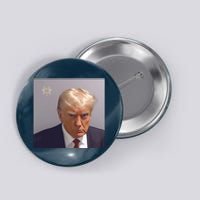 The Booking Photo Of Donald Trump Button