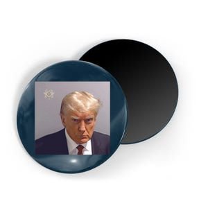 The Booking Photo Of Donald Trump Magnet